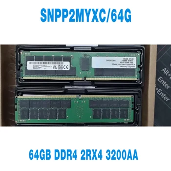 1 ADET 1 / adet DELL 64G 64 GB DDR4 2RX4 3200AA RAM SNPP2MYXC / 64G ECC RDIMM Sunucu Belleği P2MYX 0P2MYX 
