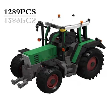 2021 YENİ ölçekli model Case IH çiftlik traktörü yapı taşı moc-25708 kamyon uzaktan montaj oyuncak modeli çocuğun doğum günü hediyesi