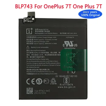 2023 Yıl BLP743 İçin 100% Orijinal Pil Oneplus 7T Bir Artı 7T 3800mAh Yüksek Kalite Cep Telefonu Pil + Takip Numarası