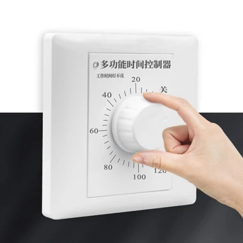 Akıllı ev elektronik geri sayım sayacı anahtarı için AC 220V basmalı düğme anahtarı