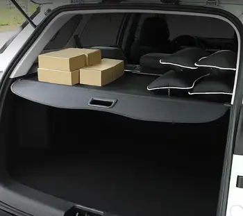 Arka Bagaj Kargo Kapağı Mitsubishi Outlander 2007 2008 İçin 2009 2010 2011 2012 Yüksek Kaliteli Araç Güvenlik Kalkanı Aksesuarları Siyah