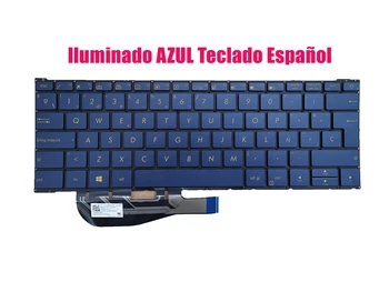 Açık mavi arkadan aydınlatmalı klavye Asus ZenBook UX390U UX390UA 0KNB0-D608SP00