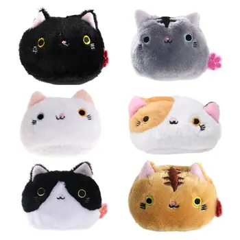 B2EB Mini Palmiye Kum Torbaları Yumuşak Kedi peluş oyuncaklar Sevimli Karikatür Kedi Bebek İçin