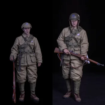 CHN028 1/6 Ölçekli Marsdivine İç Savaşı 1948-1949 Kurtuluş Savaşı Erkek Asker Giyim Seti Silah 12 