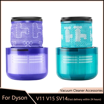 Dyson V11 V15 SV14 Siklon Hayvan Mutlak Elektrikli Süpürge Yedek Parçaları Hepa Sonrası yedek filtre Aksesuarları