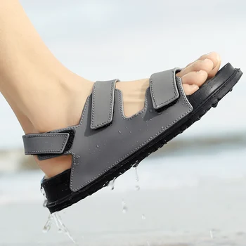 Erkek Moda Sandalet Plaj Roma Sandalet Yaz Erkek su sporları ayakkabı Yumuşak Nefes Hızlı Kuru Sandalet Zapatos De Hombre