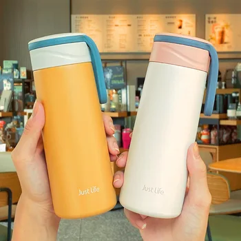 Filtre ekran spor kupası ile yeni stil kupa araba ofis çay şişesi
