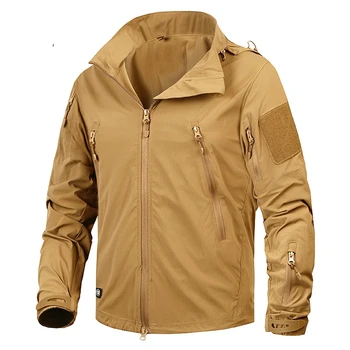 Giyim Yeni Sonbahar erkek Ceket Ceket Askeri Giyim Taktik Dış Giyim ABD Ordusu Nefes naylon Hafif rüzgarlık