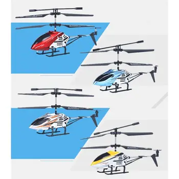 Hobiler Alaşım Mini Uçak USB Şarj Uçan Helikopter Oyuncak Uzaktan Kumanda Uçak RC Helikopter Drone