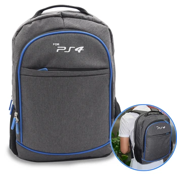 Için PS4 seyahat sırt çantası Depolama Organizatör Taşıma Koruyucu Kılıf omuzdan askili çanta Playstation 4 Konsol Kontrolörleri İçin