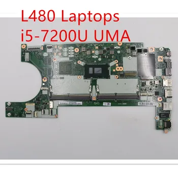 Lenovo ThinkPad L480 Dizüstü Bilgisayarlar İçin anakart Anakart ı5-7200U UMA 02DL696 02DD459