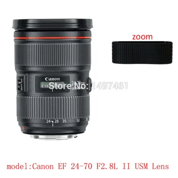 Lens Zoom veya odak Kauçuk Halka / Kauçuk Kavrama Tamir Succedaneum Canon EF 24-70mm f / 2.8 L II USM lens