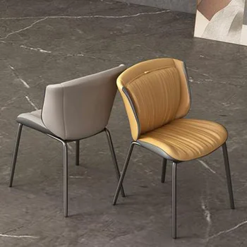 Lüks Modern yemek sandalyesi Ev İskandinav Restoran Sandalye Eğlence Kozmetik Manikür Tabure Müzakere mutfak mobilyası