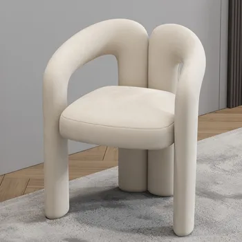 Lüks Yemek Sandalyeleri İskandinav Mobil Oturma Odası Ergonomik Yatak Odası Tasarım Koltuk Zarif Sedia Da Scrivania yatak odası mobilyası
