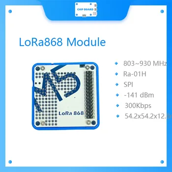 M5STACK Resmi LoRa Modülü 868MHz İletişim Modülü Ra-01H Prototipleme Alanı SPI İletişim Protokolü