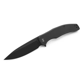 Miguron Bıçaklar Velona Flipper Cep Katlanır Bıçak 14C28N Siyah PVD Bıçak G10 Kolu taktiksel hayatta kalma Bıçak