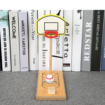 Mini Basketbol Standı Oyuncak Parmak Atıcı Çocuk Masaüstü Dekompresyon Yaratıcı Ebeveyn-çocuk İnteraktif Oyun Vibrato Oyuncak
