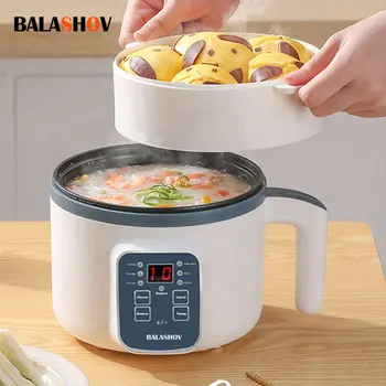 Mini elektrikli pirinç pişirici Ev Multicooker Vapur Tek / Çift Katmanlı Pirinç Ocak Otomatik Pirinç Ocak Aletleri Mutfak için