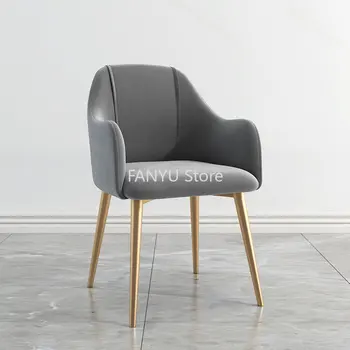 Minimalist İskandinav yemek sandalyeleri Rahatlatıcı Ev Modern Yaratıcı yemek sandalyeleri Tasarım Koltuk Cadeiras Ev Eşyaları WZ50DC