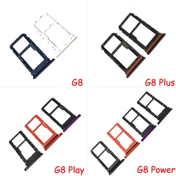 Motorola Moto G8 G8 Artı G8 Oyun Sım Kart Tepsi USB kart okuyucu Soket Yuvası Tutucu Yedek parça