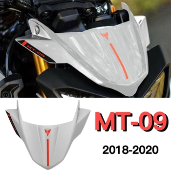 Motosiklet Ön Burun Koni Fairing Ön Çamurluk Uzatma Kapak Yamaha MT09 MT-09 FZ09 2017-2020 Ön Cam