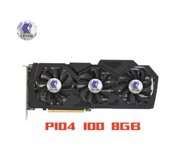 NVIDIA P104 100 8GB Grafik kartı ETH Hashrate 33 + mh/s P104-100 Ethereum GDDR5X 256bit 11000MHz Ekran Kartı Madencilik İçin Kullanılan