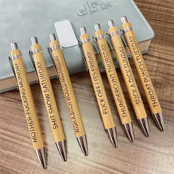 Okul Siyah Ödev Jel kalem Geri Çekilebilir Açıklayan Zihniyet Tükenmez Kalemler Ofis Tükenmez Kalem İmza Ahşap Tahıl
