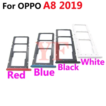 Oppo için A8 A31 2020 A37 A8 A31 2020 A8 2019 SIM Kart Tepsi Yuvası Tutucu adaptör soketi Onarım Parçaları