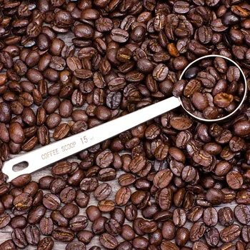 Paslanmaz Çelik Kahve Kaşığı 15Ml ölçme kaşık Kaşık Uzun Saplı Şeker Çay Kaşığı ölçü kaşığı Çay Araçları Mutfak Aksesuarları