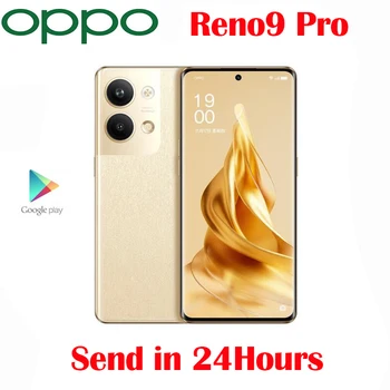 Resmi Orijinal Yeni OPPO Reno9 RENO 9 Pro 5G cep telefonu 6.7 inç AMOLED MTK Dimensity8100-MAX 50MP Kamera 4500mAh SuperVOOC NFC