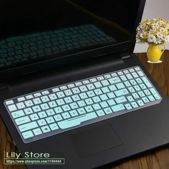Silikon Klavye Kapak laptop cilt için Asus ROG Strıx GL753 GL753VD GL753VE GL553 GL553VD GL553VE, ZX53VW