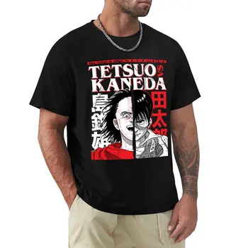 Tetsuo VS Kaneda T-Shirt komik t shirt erkek beyaz t shirt yüce t shirt erkek grafik t-shirt