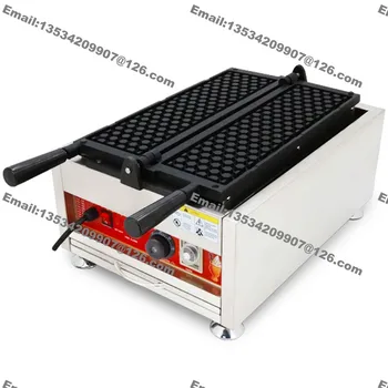 Ticari Kullanım yapışmaz 110 v 220 v Elektrikli Petek Şekilli Waffle makinesi Makinesi Baker