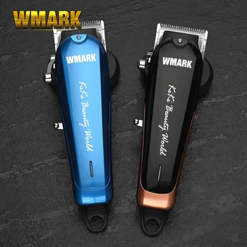 WMARK NG-103PLUS Yeni Yükseltme Saç Düzeltici Makinesi USB Şarj Edilebilir Profesyonel Elektrikli Saç Kesme Berber Dükkanı Saç Kesici