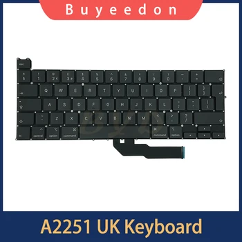 Yeni İNGİLTERE İngilizce Düzeni A2251 Klavye Macbook Pro Retina 13 İçin 