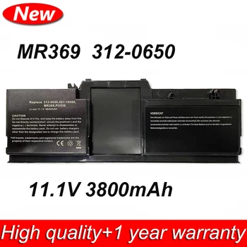 Yeni MR369 PU536 11.1 V 3800mAh Laptop Batarya İçin DELL Latitude XT XT2 XT2 XFR Serisi Dizüstü Bilgisayar 312-0650 312-0855