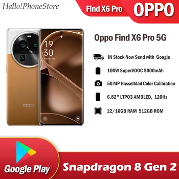 YENİ OPPO Bul X6 Pro 5G Snapdragon 8 Gen 2 6.82 