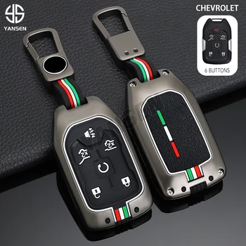 Üç renkli Silikon Anahtarlık Chevrolet Anahtar Kutu Anahtarlık İçin Yapılan Suburban Tahone GMC Terrain YuKon