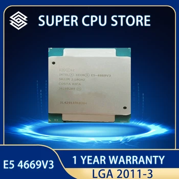 Процессор Intel Xeon QS версии , E5-4669V3 ГГц, 18 ядер, 40 Мб, E5 2,1 V3 4669, LGA2011-3