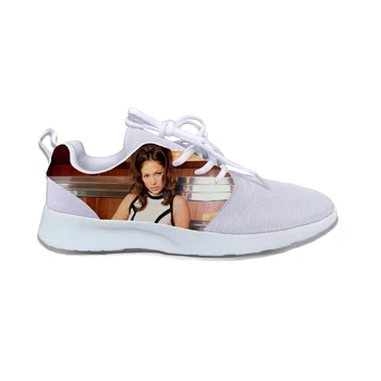 Sıcak Serin Komik Yeni Yaz yüksek kaliteli ayakkabılar rahat ayakkabılar Erkekler Kadınlar Jennifer Lopez Klasik koşu ayakkabıları Örgü spor ayakkabı