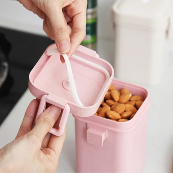 550 ml Mühürlü Çorba Kutusu Sızdırmaz Lunchbox Çevre Dostu kare gıda kabı Yemek Hazırlık Bento Kutusu Mikrodalga yemek kabı Ofis
