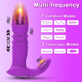 Anal Butt Plug Vibratör Kablosuz Bluetooth App Kontrollü Sokmak Dildo G Noktası Klitoris Stimülatörü Seks Oyuncakları Kadınlar için