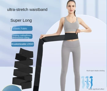 Kadın Zayıflama Vücut Şekillendirici Bandaj Wrap Bel Eğitmen egzersiz karın göbek elastik bant korseler karın wrap bel kemeri