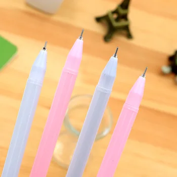 2/1 adet Renkli Unicorn Jel Kalem Yeni Pırıltı Renk Kız Şeker Sevimli SİYAH Mürekkep Okul Ofis Tedarik Hediye Kırtasiye Escolar