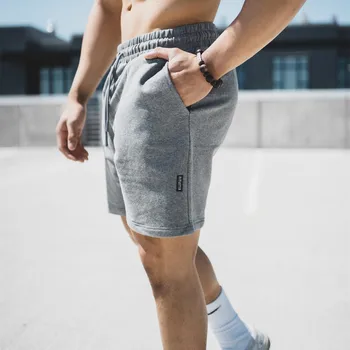 2023 Yeni Erkek Spor Salonları Spor Gevşek Şort Vücut Geliştirme Joggers Yaz Çabuk kuru Serin kısa pantolon Erkek Rahat Modern Şık Marka