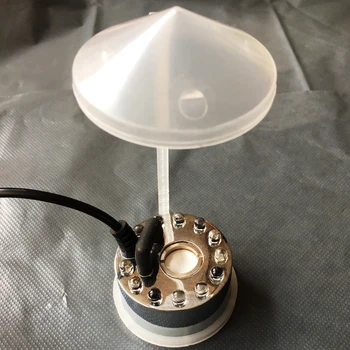 4.5 cm Mini Mist Maker Sisleyici Ultrasonik Atomizer Aksesuar Seramik Nemlendirici Difüzör DIY Parçaları Su Tutma Çerçevesi