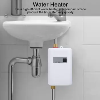 473-XY-FB,elektrikli Tankless anında sıcak su ısıtıcı mutfak yıkama ısıtıcı ABD, AB tak elektrikli ısıtma anında banyo için